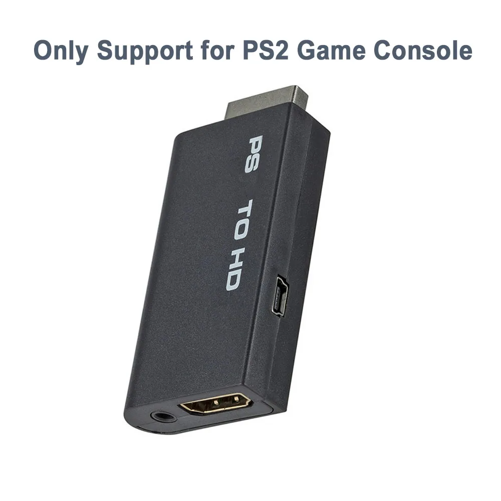 Convertidor de Audio y vídeo para PS2 a HDMI, adaptador compatible 480i/480p/576i para modos de visualización de PS2, todo con salida de Audio de 3,5mm - imagen 3