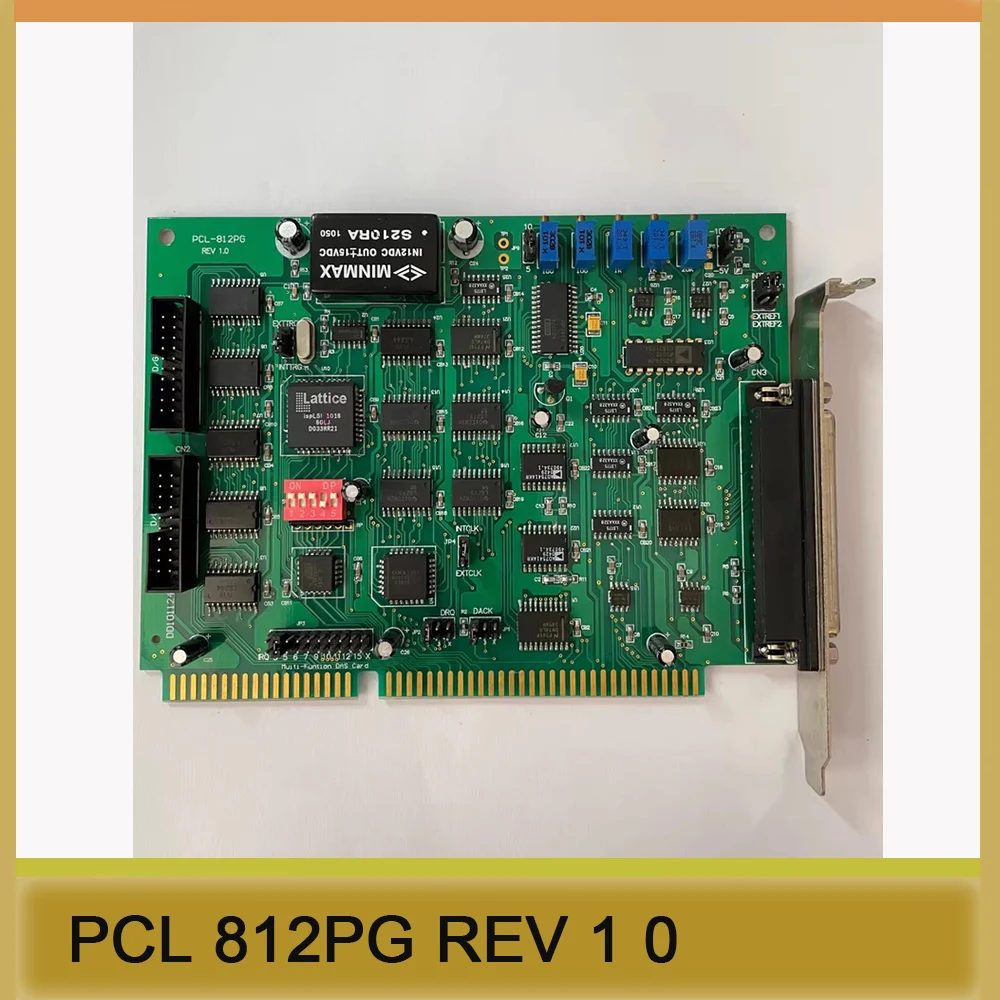 Tarjeta de adquisición de datos IO analógica y digital PCL 812PG REV 1 0 - imagen 2
