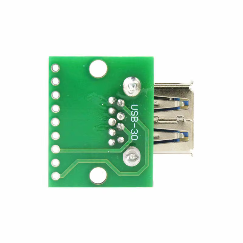 Conector USB-A Hembra 3.0 PCB – Montaje 2,54mm - imagen 3