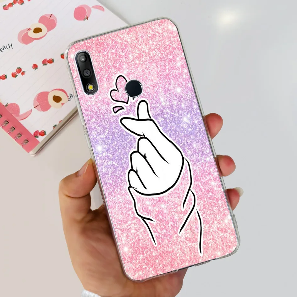 Funda trasera para teléfono Asus ZenFone Max Pro M2, ZB631KL, ZB633KL, parachoques de mármol de lujo, silicona suave y transparente, X01BDA Capas - imagen 2