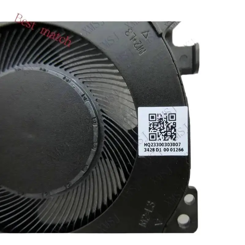 Nuevo ventilador de refrigeración Original para CPU de ordenador portátil para ASUS Zenbook 14 OLED UX3402V UX3402Y UM3402Z FPAN 12V 1A DFSCL12E 164868 HQ 23300303 - imagen 4