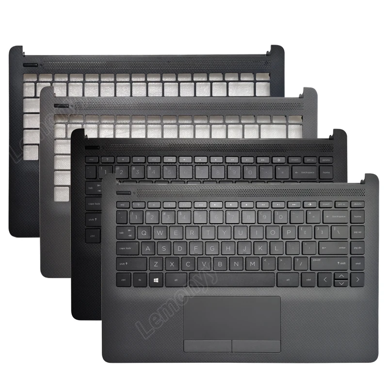 Nuevo para HP Pavilion 14-CF 14-DF 14-DK 14S-DK 14S-CF 240 G8 US/español/latino teclado del ordenador portátil reposamanos superior
