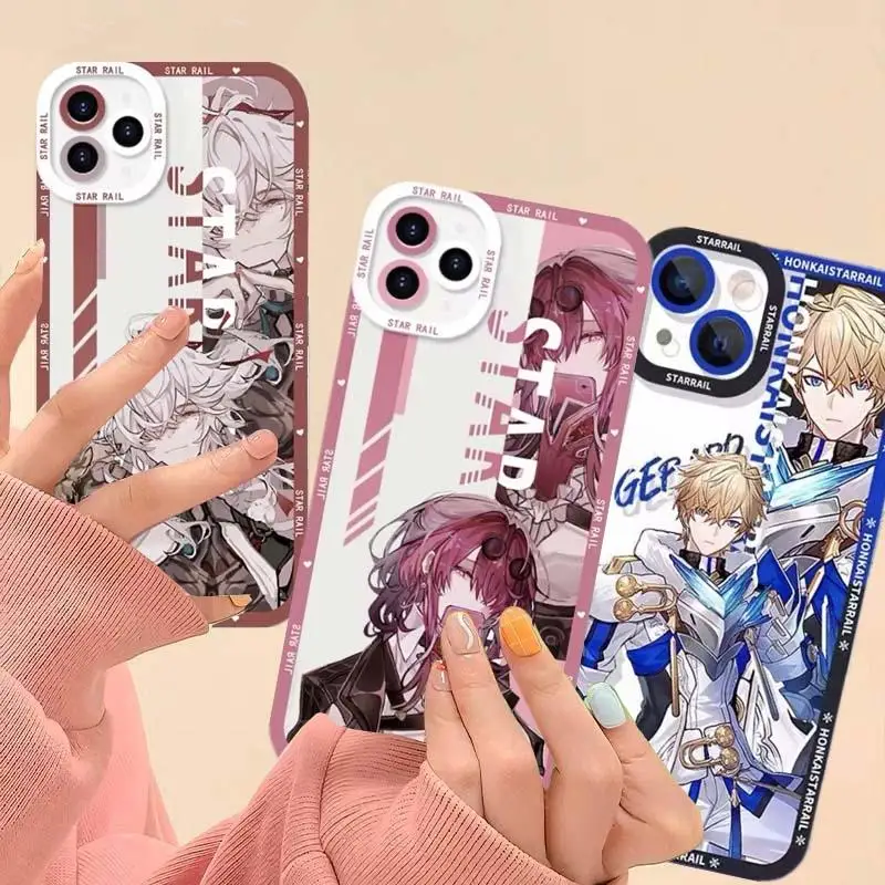 Honkai Star Rail Kafka Herta funda para Realme, C53, C55, C33, C30, C35, C51, C21Y, C25Y, C20, C11, 2021, C15, C12, C21, 9, 10 Pro Plus, 8, 5G - imagen 5