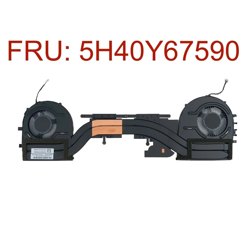 Ventilador de refrigeración para portátil, disipador térmico para Lenovo ThinkPad P1 Gen 3 20TH 20TJ, módulo térmico, Enfriador de CPU 5H40Y67590 BAPA0706R5HY005 - imagen 3