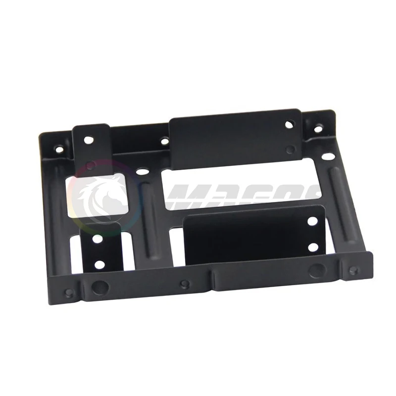 Soporte de transferencia SSD para computadora, 2 capas para 2 soportes convertidores de unidad de estado sólido de 2,5 pulgadas y 3,5 pulgadas, tipo engrosamiento - imagen 5