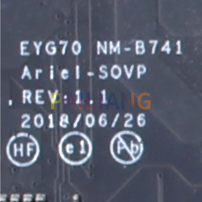 Placa base para portátil Lenovo Yoga C930-13IKB, placa base probada completa, NM-B741, i5-8250U, 8G, 5B20S72099, 5B20S72103 - imagen 5