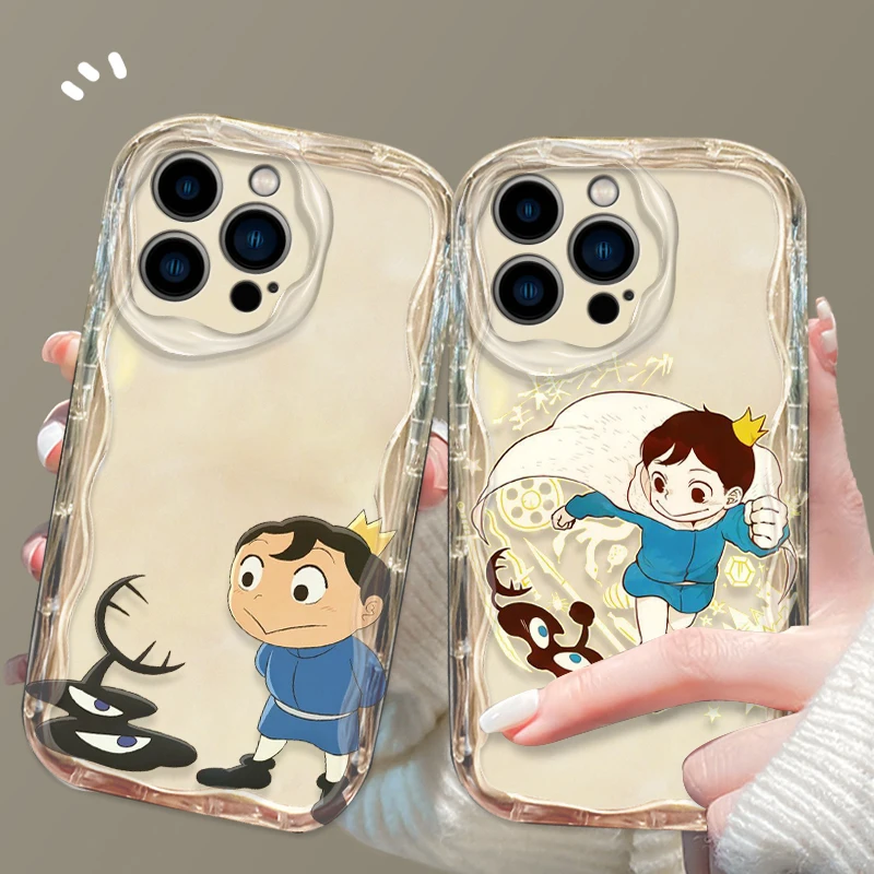 Funda de teléfono de aceite con clasificación de reyes para Apple, iPhone 15, 14, 13, 12, 11 Pro, X, XR, XS, Max Plus, 8, 7 Plus, SE Wave - imagen 3