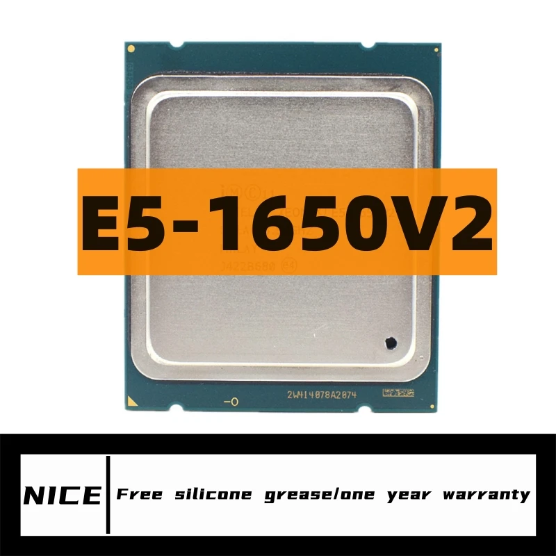 Xeon-procesador de CPU E5 1650 V2, 3,5 GHz, seis núcleos, 12 hilos, 12M, 130W, E5, 1650v2, LGA 2011