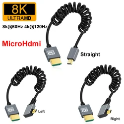 Cable Micro HDMI 2.1 8K 60Hz – 4K 120Hz Flexible
