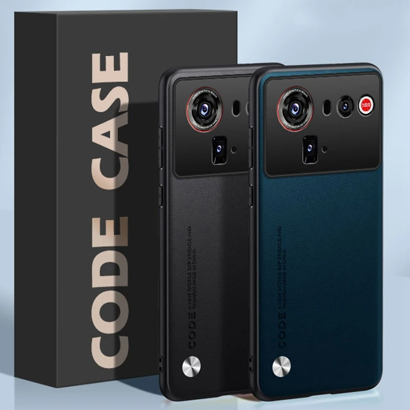 Funda de cuero PU de lujo para Nubia Z80 Ultra 5G, funda trasera de silicona mate a prueba de golpes, funda de teléfono de protección para ZTE Nubia Z80 Ultra - imagen 4