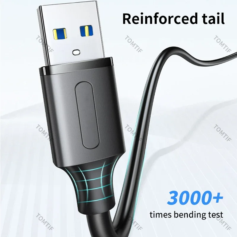 Cable de extensión USB 3m 2m 1m 3 0 USB 3,0 Cable extensor macho a hembra para Smart TV PS4 PS3 Xbox SSD Cable de datos de extensión para ordenador portátil - imagen 5