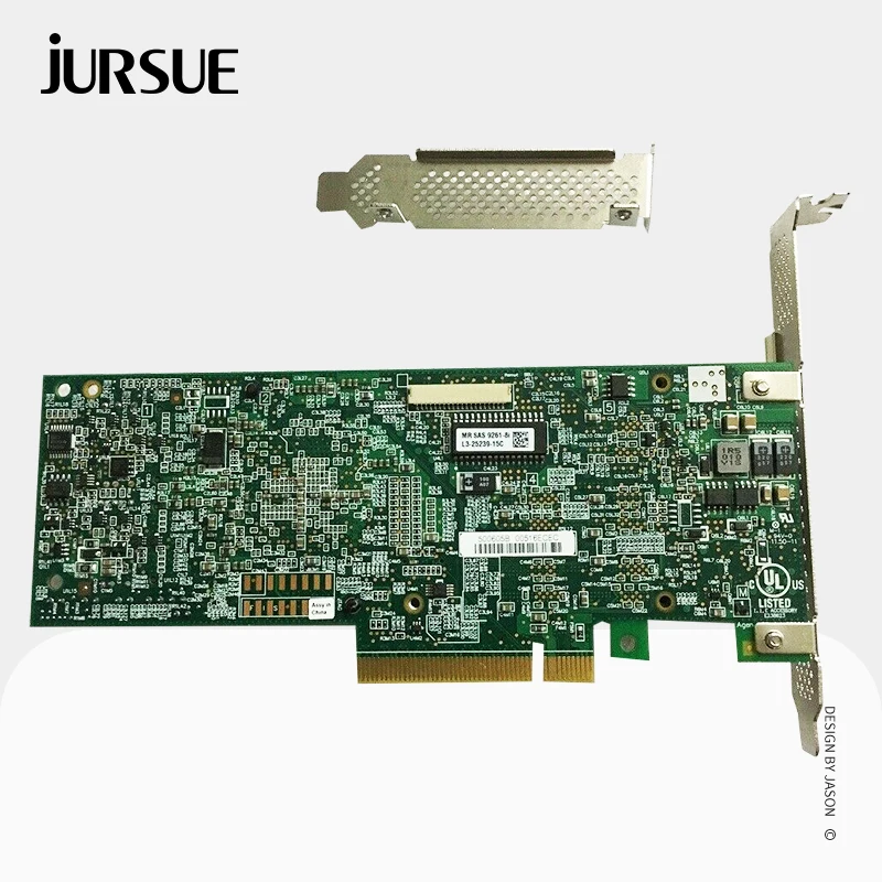 Tarjeta controladora LSI MegaRAID 9261-8i de 8 puertos PCI E 6 Gb/s SATA/SAS tarjeta expansora RAID - imagen 2