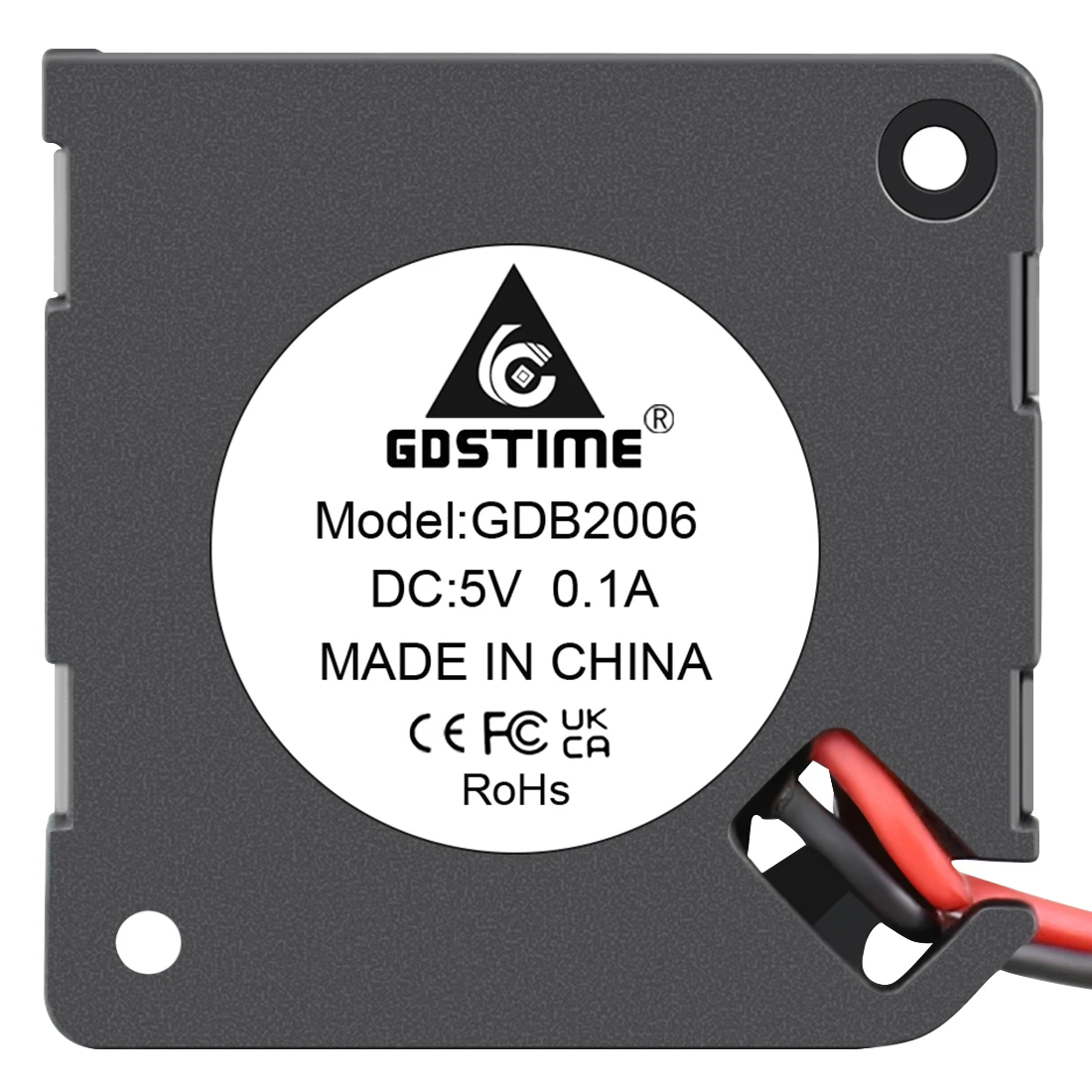 Gdstime-unidad de estado sólido de escritorio, radiador dedicado de 20x20x6MM, ultradelgado, Turbo Cooler, ventilador 2006, 2CM, DC 5V, 20MM - imagen 2