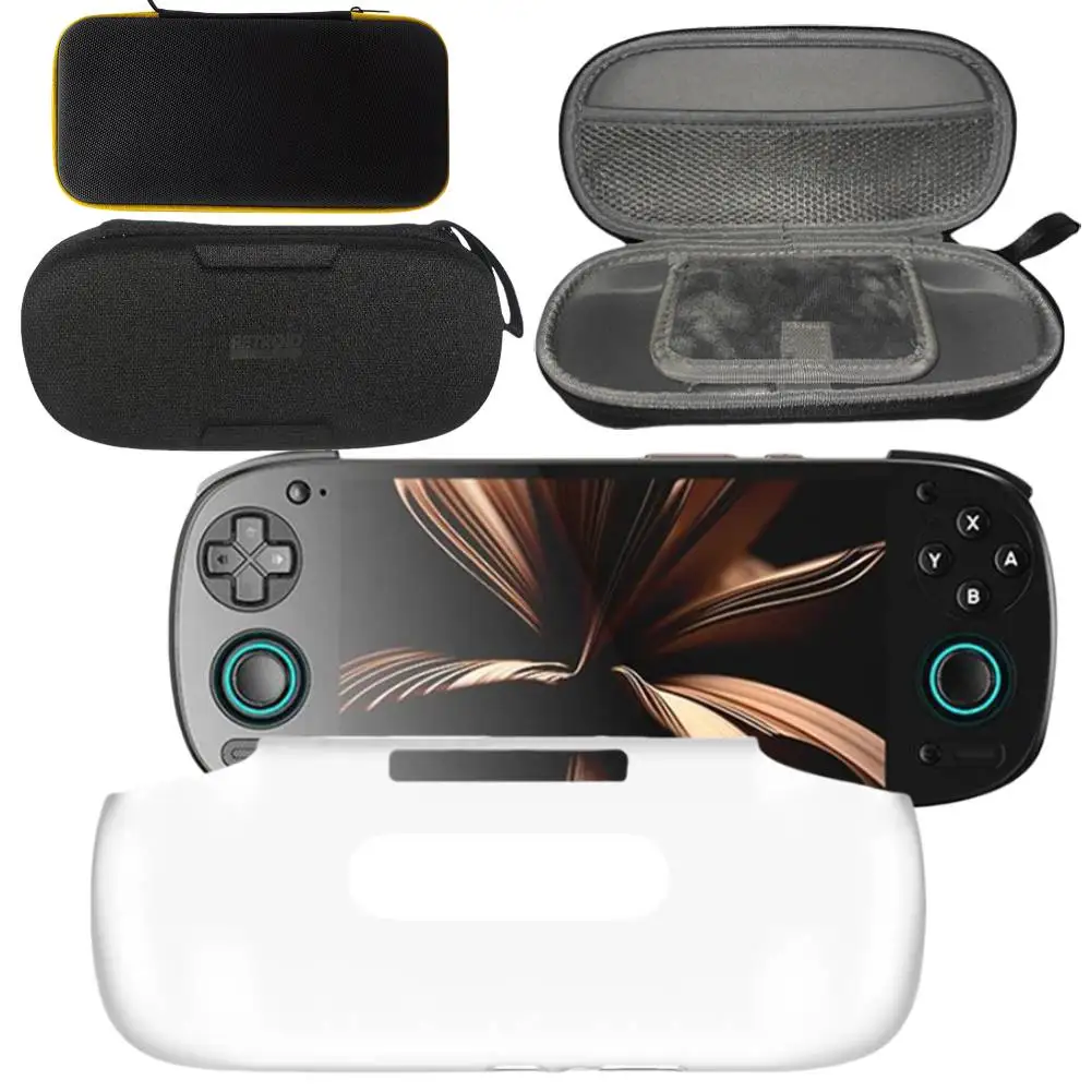 Para Retroid Pocket 5 Grip Protect Shell funda protectora antideslizante para Retroid Pocket 5 soporte de agarre oficial