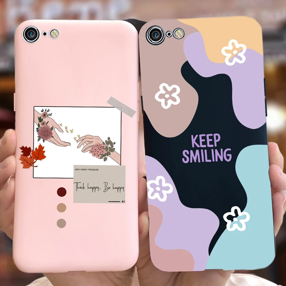 Funda de silicona suave para teléfono móvil Apple, carcasa trasera pintada con arte elegante para iPhone 6 6S Plus - imagen 2