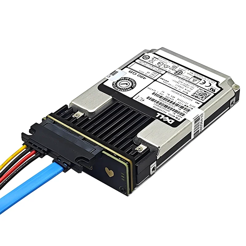 Convertidor de tarjeta de expansión de recuperación de datos SATA3.0 a SAS para disco duro SAS de 2,5 "y 3,5" con Cable SAS HDD SATA de 22 pines a 29 pines tarjeta elevadora 6G - imagen 3