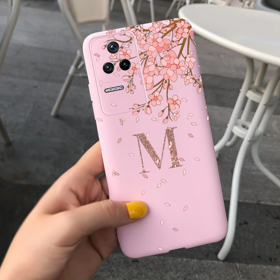Funda de silicona suave con letras de corona para Xiaomi Poco F4, carcasa trasera de 6,67 pulgadas, parachoques - imagen 4