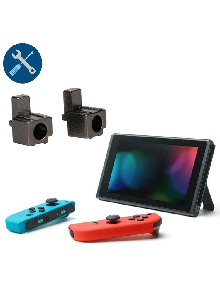 Pestillo de bloqueo de hebilla de Metal DATA FROG para controladores de consola portátil, Kit de piezas de reparación DIY de repuesto deslizante izquierdo y derecho - imagen 5