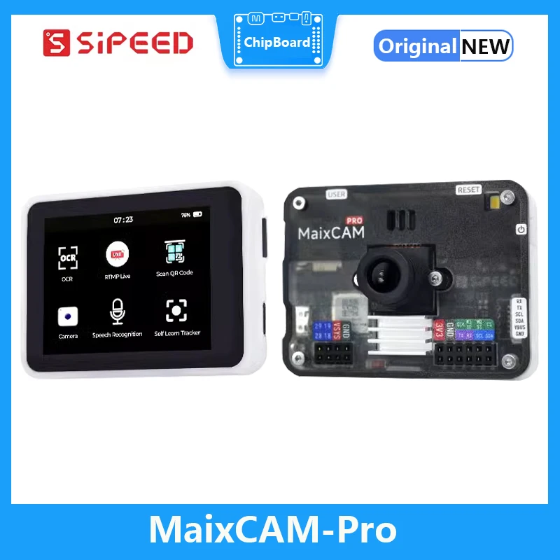 Sipeed MaixCAM-Pro RISC-V C906 AI NPU SG2002 IDE visual Despliegue rápido de la visión AI y la aplicación auditiva