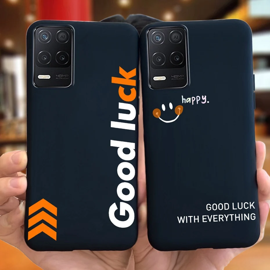 Funda de silicona suave para móvil, carcasa moderna con patrón fresco para Realme 8, 5G/Realme, V13, 5G / Narzo 30 5G, Realme8 5G, RMX3241 - imagen 4