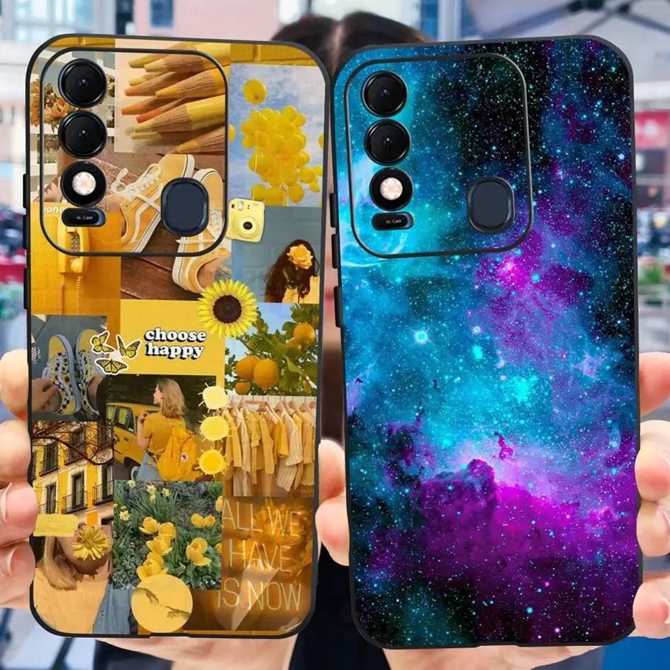 Funda de silicona para Tecno Spark 8C, carcasa para KG5k, KG5j, KG5n, Lovely Astronaut, Tecno Spark 8 Pro, KG8, Spark8C - imagen 3