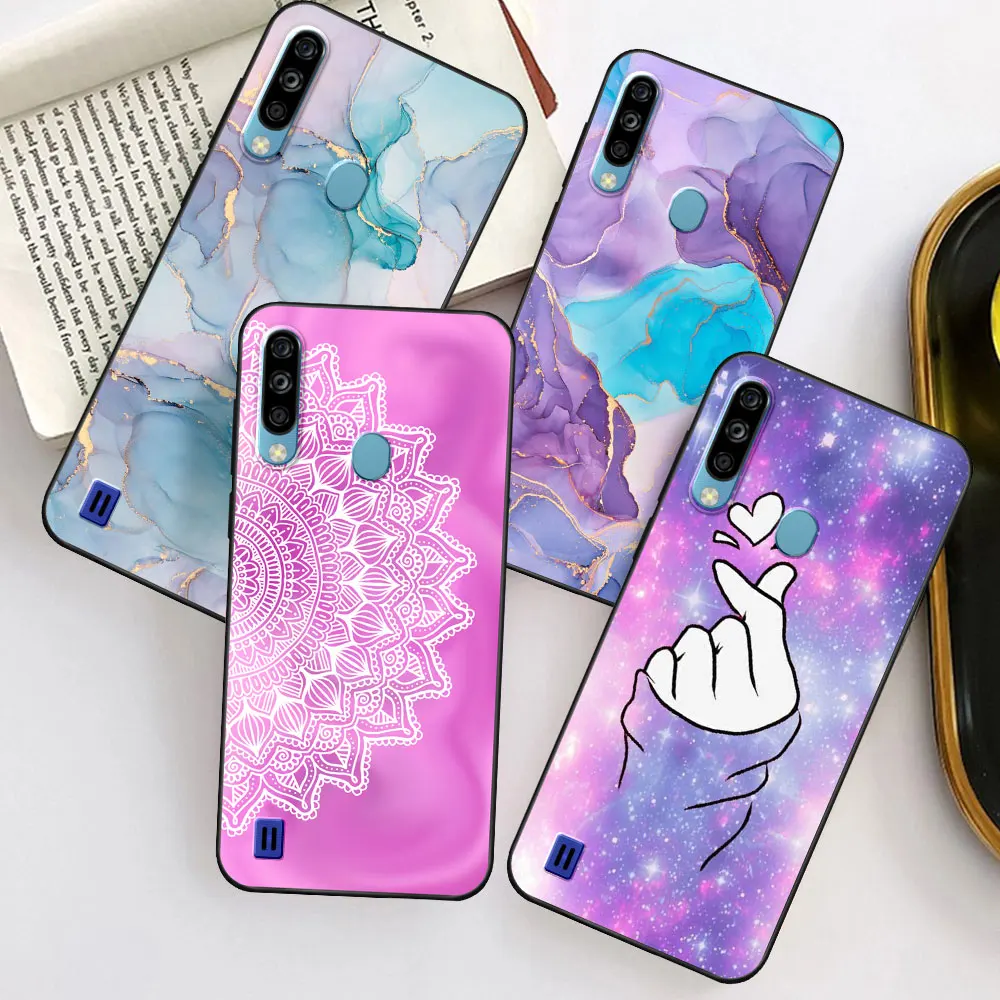 Funda para ZTE Blade A7 2020, carcasa de silicona suave de TPU de 6,09 pulgadas, Funda de teléfono a la moda para ZTE a7 A7 2020 - imagen 2