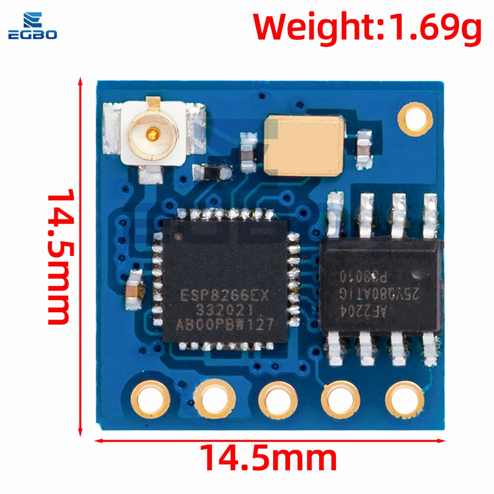 ESP8266 ESP-05 puerto remoto WIFI transceptor módulo inalámbrico AP STA ESP05 electrónica diy - imagen 2