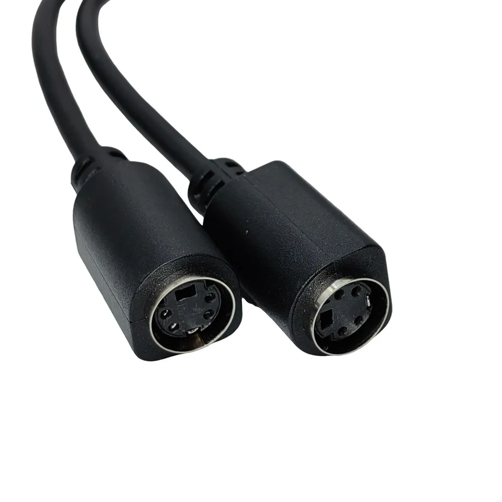 S-video1 punto 2 Y Cable adaptador divisor S-Video 1 macho a 2 hembra Cable 0,25 M - imagen 2