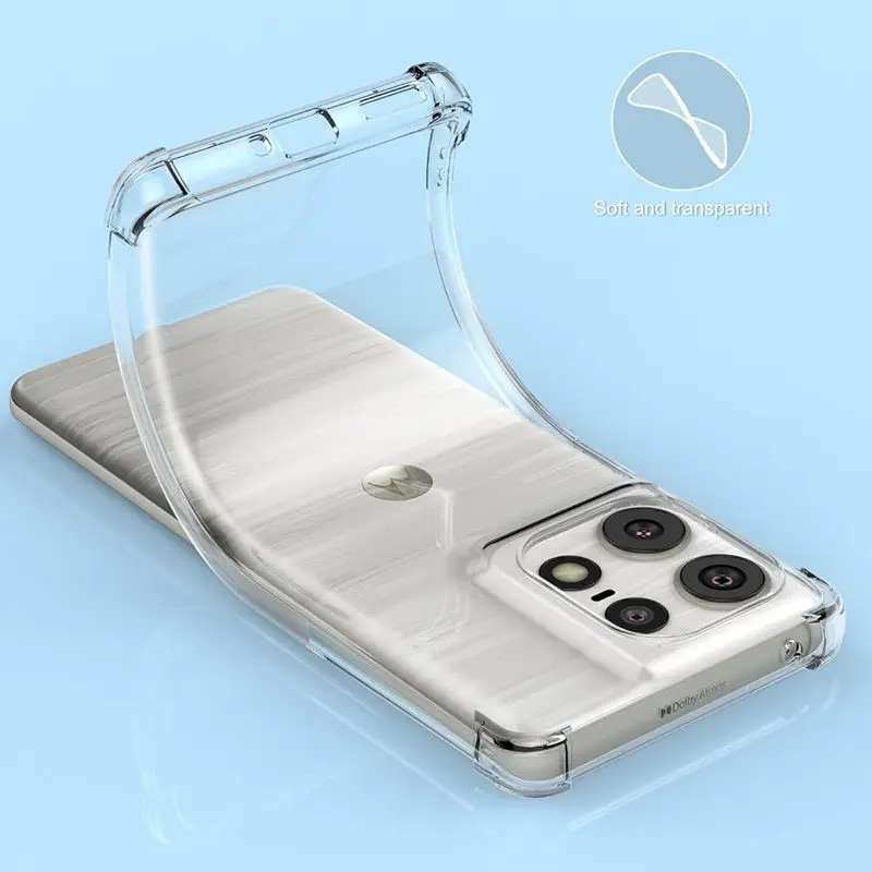 Funda de TPU con Airbag a prueba de golpes para Motorola Moto Edge 50 Pro Edge 50 Neo Fusion Ultra funda protectora Capa Fundas Coque - imagen 3