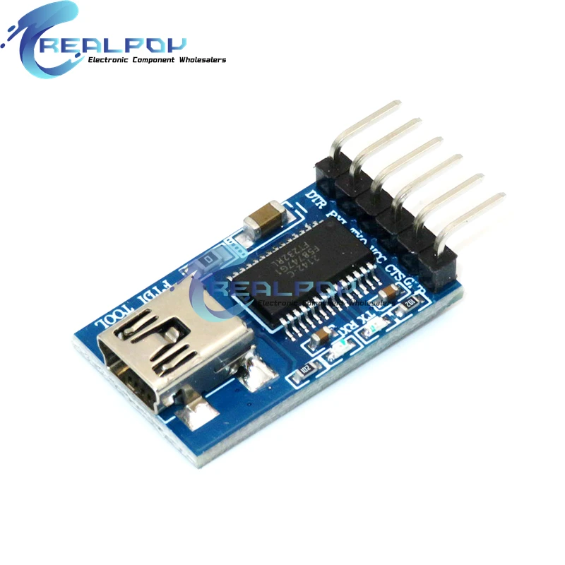FTDI FT232 Módulo adaptador serie USB a TTL de ruptura básica de 6 pines FT232RL FTDI USB MWC programador para Arduino - imagen 3
