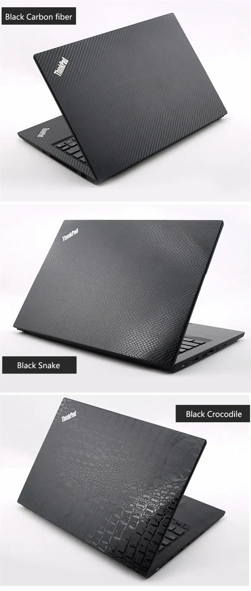 Película de cubierta adhesiva de piel para Thinkpad X1 Carbon 2024 Gen, precortada, 1x Top + 1x reposamanos + 1x inferior, 12, 11, 10, 9, 8, 7, 6, 2023, 2022, 2021, 2020 - imagen 3