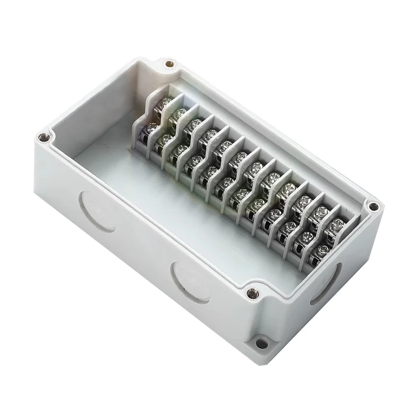 Caja de distribución de plástico para exteriores personalizada, caja de conexiones de Terminal impermeable, Monitor doméstico, caja de rama de Cable eléctrico - imagen 2