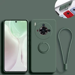 Funda de teléfono para ZTE Nubia Z60S Z50 S PRO Z50SPro Z60SPRO funda de silicona a prueba de golpes funda suave con soporte Protector de pantalla