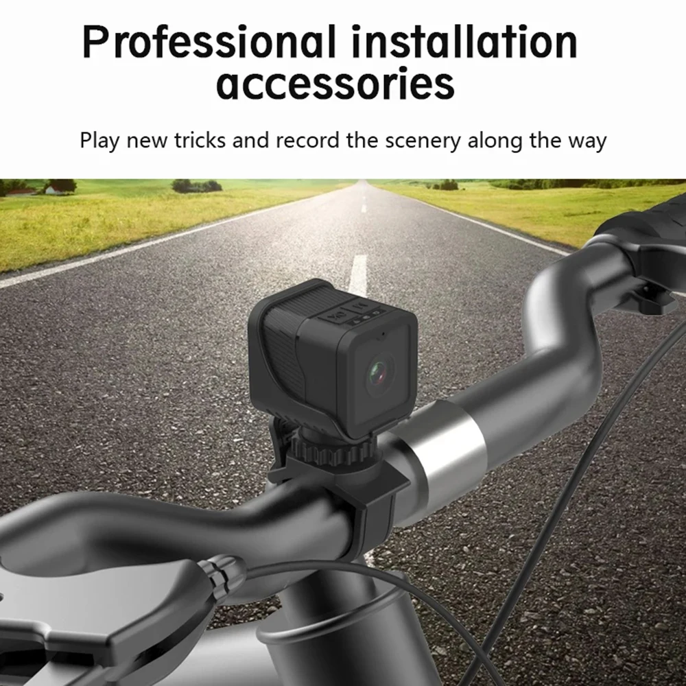 Mini cámara deportiva portátil HD de 1080P con cámara impermeable WiFi Hotspot, grabadora de conducción de motocicletas y bicicletas - imagen 3