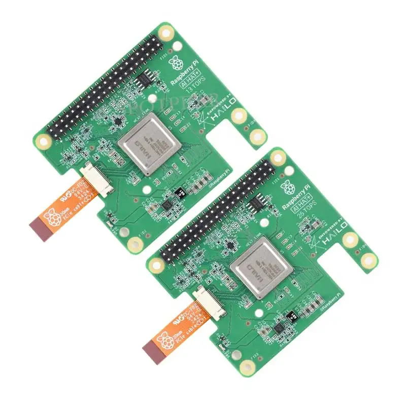 Raspberry Pi AI HAT+ Oficial Original Hailo-8/8L 13/26Tops para Pi5 PCIe M.2 Gen3 - imagen 2