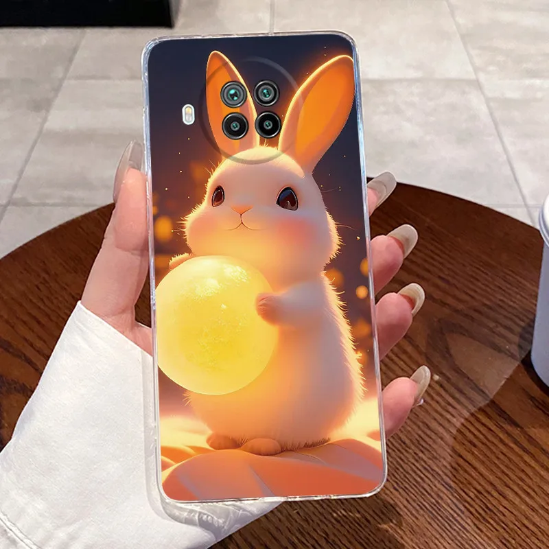Carcasa para Xiaomi Mi 10T Lite 10i 5G dragón de lujo lindo Cool niños niñas funda de teléfono de silicona contraportada carcasa de parachoques transparente - imagen 4