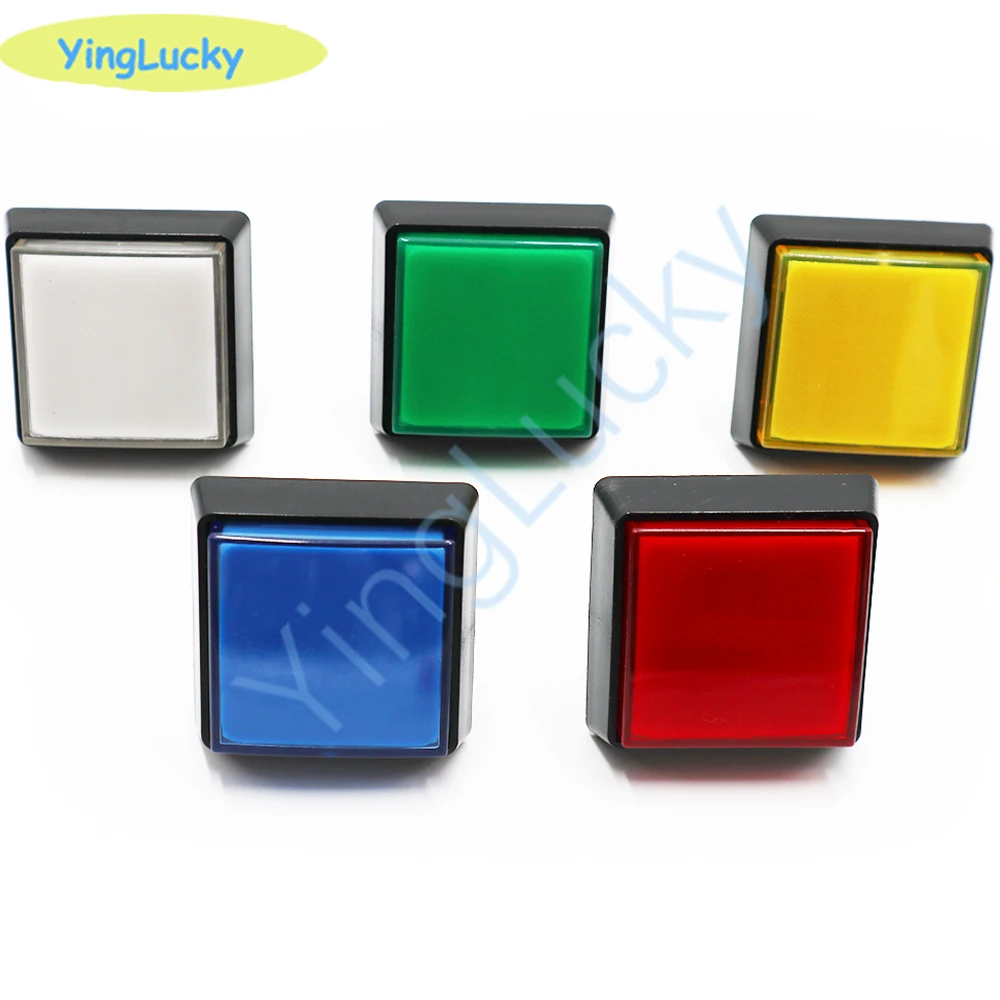 Botones Arcade LED Cuadrados 12V Ledbing - imagen 2
