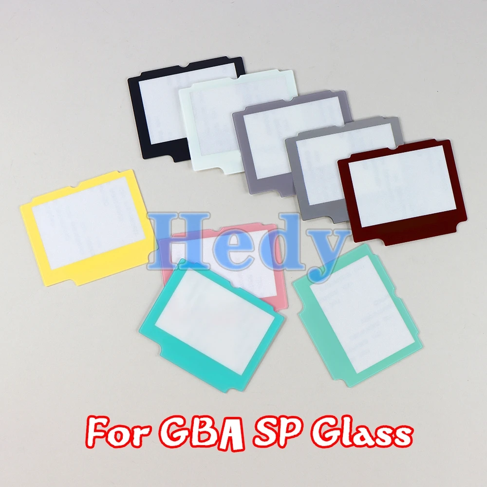 Pantalla de Cristal de repuesto, cubierta de Panel de protección de lente, pieza de reparación para Protector GBA SP, 1 unidad - imagen 2