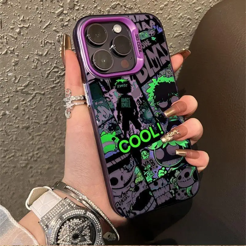 Graffiti Comics Case Cover para OPPO Reno 10 6 7 Pro 5G 5 6 Lite 7 4G A38 A17 A15 A58 A77 A57 A31 A36 A76 A96 A74 A94 A78 A98 5G - imagen 3