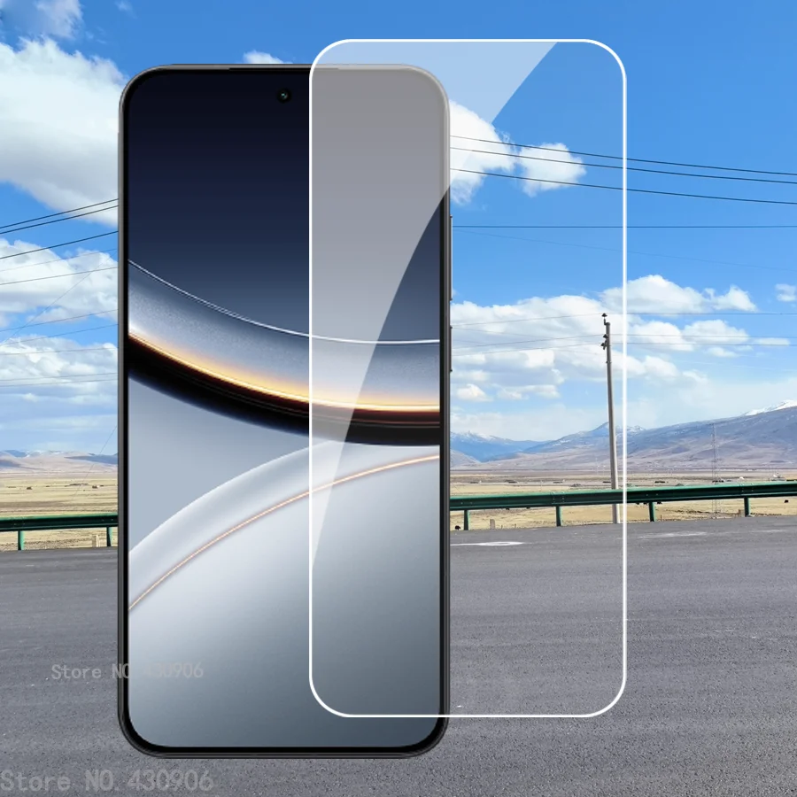 Para Poco F7 Protector de pantalla cobertura de pantalla película de vidrio templado transparente de alta calidad borde 2.5D 9H duro 3 unid/lote