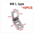 M8 L type10PCS