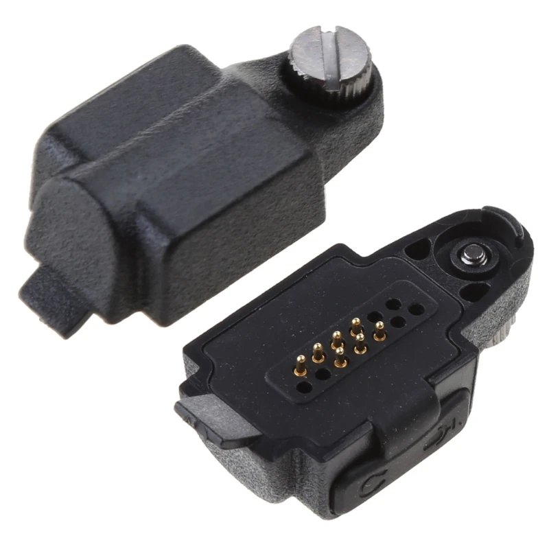 Adaptador Audios Walkie-Talkie repuesto para GP328Plus Retevis RT29 RT48 RT82 Ailunce HD1 puerto auriculares 2 pines - imagen 5