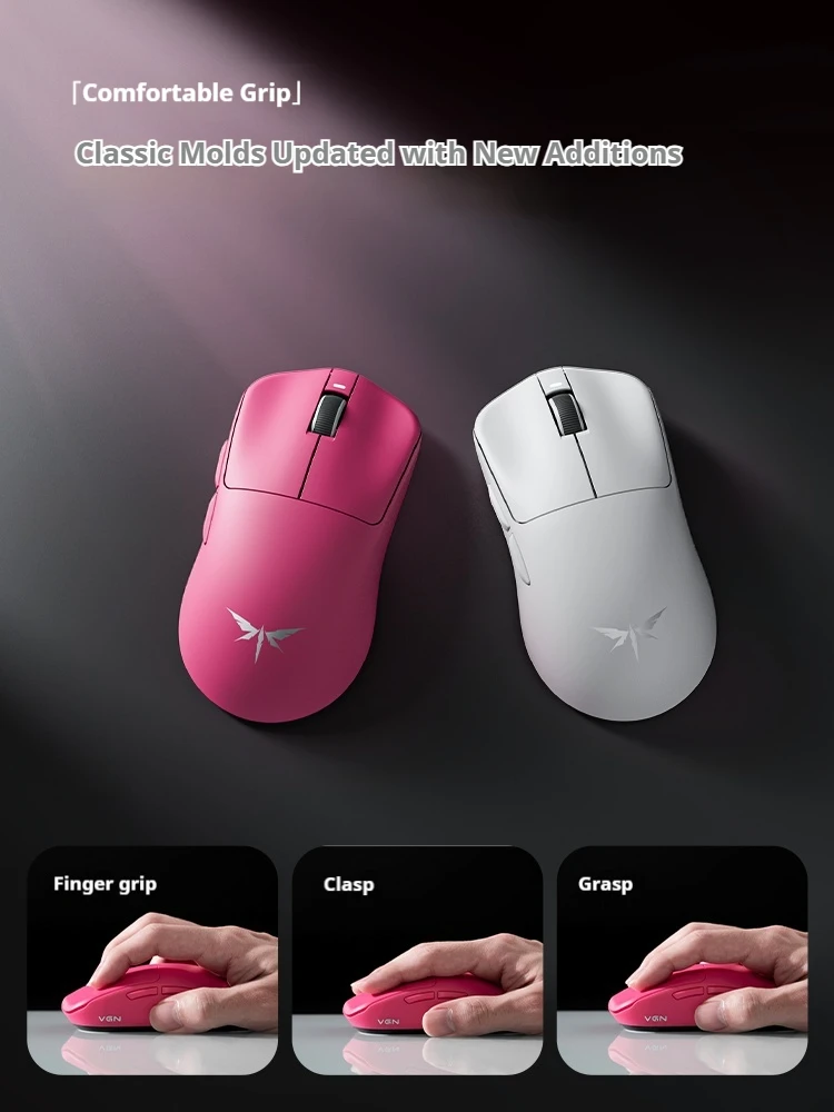 Ratón para juegos VGN Dragonfly F1SE E-Sports PAW3395 con batería de larga duración, ratón inalámbrico Bluetooth con conectividad de tres modos - imagen 4