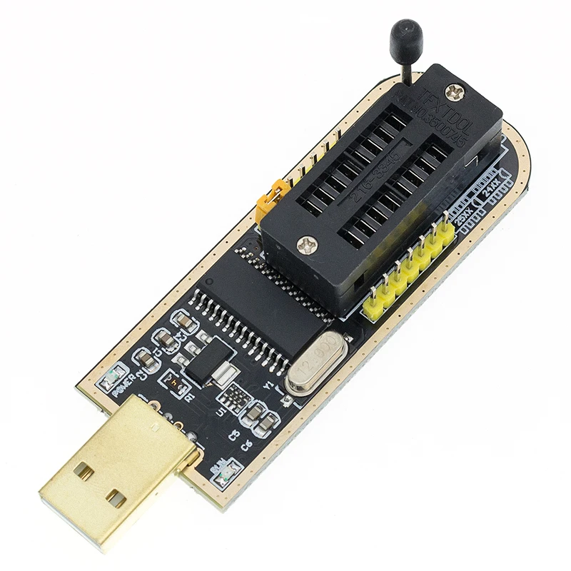 CH341 CH341A CH341B 24 25 Series EEPROM Flash BIOS módulo programador USB SOIC8 SOP8 Clip de prueba para EEPROM 93CXX / 25CXX KIT DIY - imagen 5