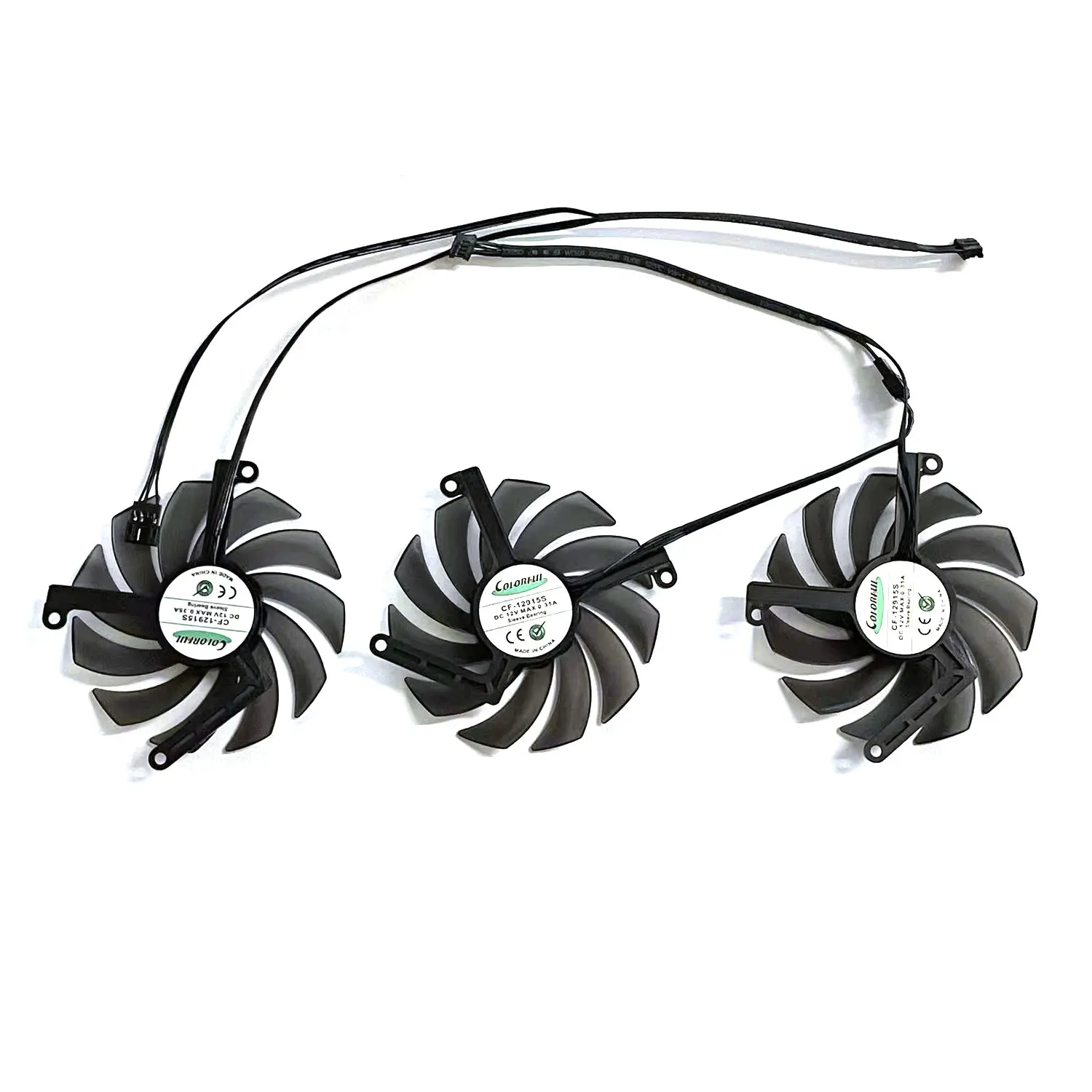 Nuevo ventilador GPU de 85MM 4PIN CF-12915S RTX3090 3080 adecuado para placa gráfica INNO3D RTX3070 3070Ti 3080 3080Ti 3090 ICHILL X4 OC - imagen 2
