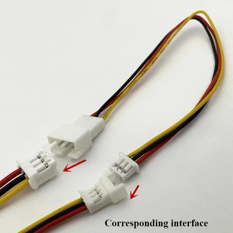 1/5/10/30/50 unids/lote MX1.25mm macho a PH2.0mm hembra 2P 3P 4P cable terminal 15cm 28AWG cable de juguete para niños JST MX1.25 PH2.0 - imagen 5