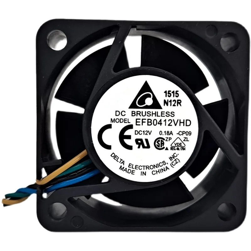 EFB0412VHD CP09 12V 0.18a 9000rpm 4CM 40MM 40x40x20MM delta tres cuatro cables PWM ventilador regulador de velocidad