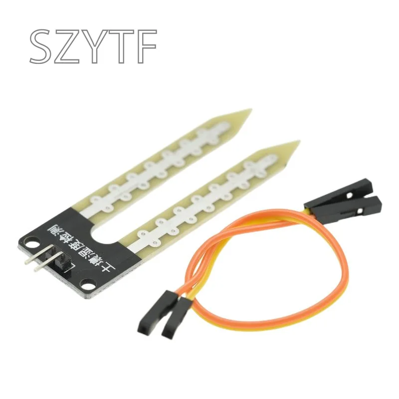 1-10 Uds Electrónica Inteligente 3,3 V 5V 12V higrómetro de humedad del suelo módulo Sensor de humedad de detección para placa de desarrollo arduino - imagen 2