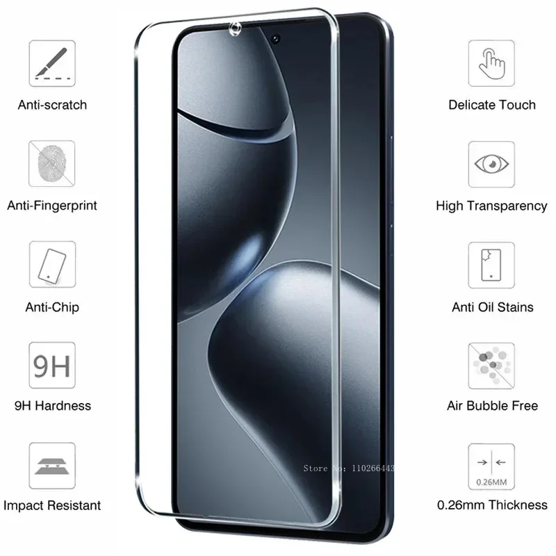 5 uds Protector de pantalla transparente para Xiaomi 14T 13T 12T 11T 10T Pro HD vidrio templado para Xiaomi 14 13 12 11 Lite vidrio de cubierta completa - imagen 5