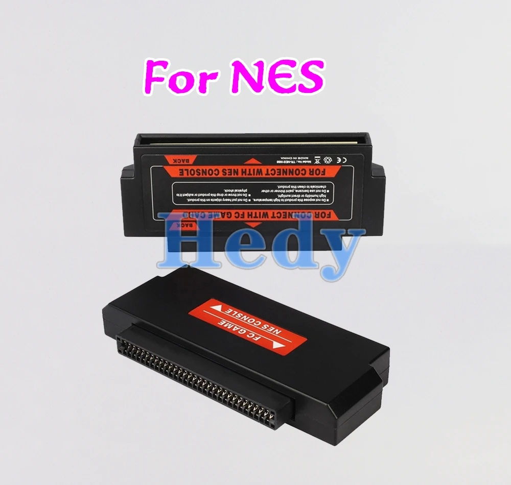 2 uds alta calidad 60 pines a para 72 pines Famicom adaptador convertidor para sistema de consola Nintendo NES